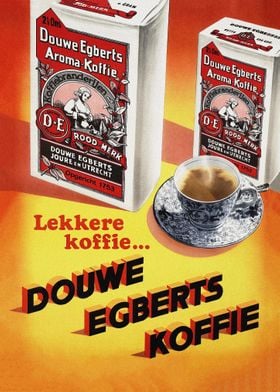 Coffee vintage poster