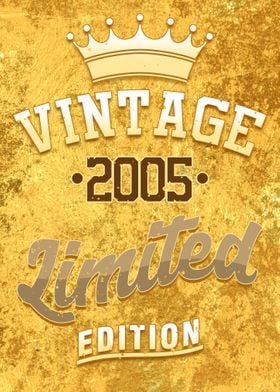 Vintage 2005 Limited Ed