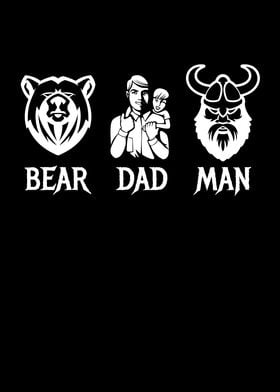 Bear Dad Man Bearded Man