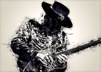 Stevie Ray Vaughan Art 33