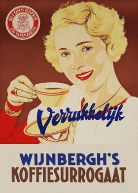 Coffee vintage poster