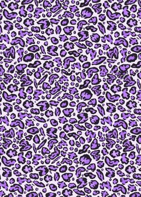 Leopard Purple Print
