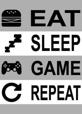 Eat Slepp Game Repeat