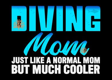 Diving Mom Scuba Diver