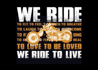 Motorbike We Ride