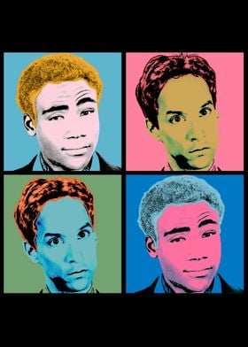 Troy and Abed Warhol