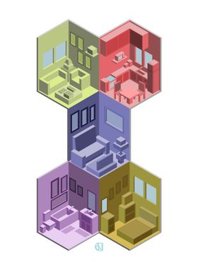 Isometric House 10