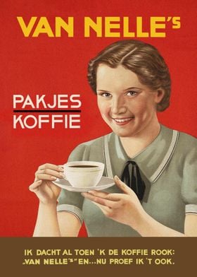 Coffee vintage poster