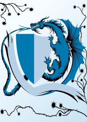 Medieval Blue Dragon