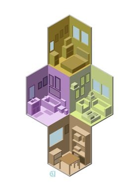 Isometric House 14