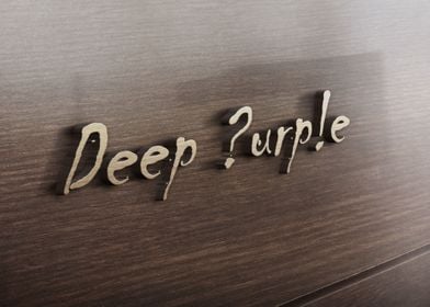 Deep Purple logo band   