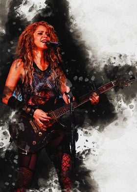 Smudge of Shakira Live 