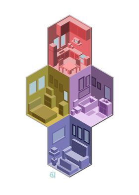 Isometric House 11