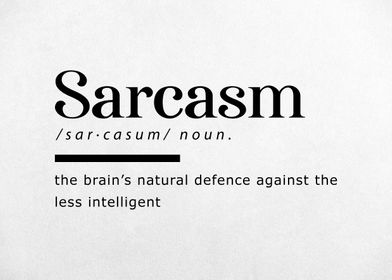 Funny Definition Sarcasm