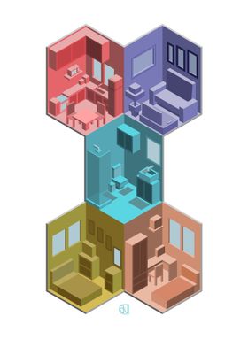 Isometric House 12