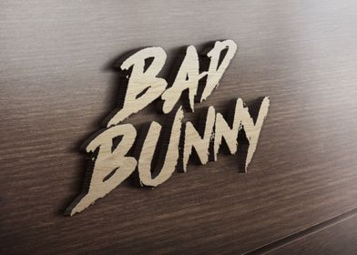 Bad Bunny Logo band   