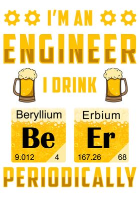 Engineers drink beer