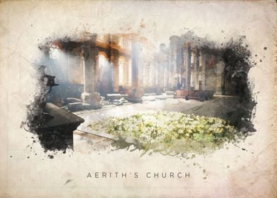 FF7 Aeriths Church
