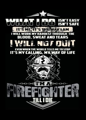 Proud To Be A Firefighter