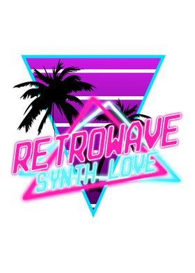 Vaporwave Synthwave Retro