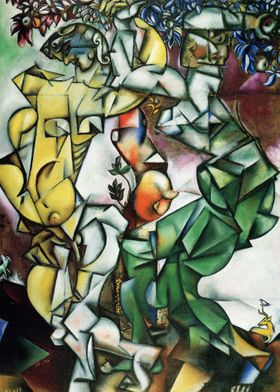 Marc Chagall Temptation