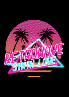 Vaporwave Synthwave Retro