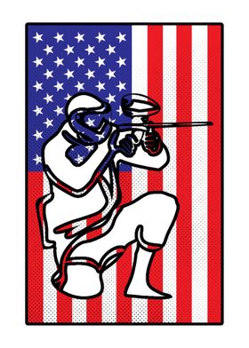 Paintball Guy Flag