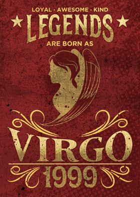 Born As Virgo 1999 Gift