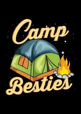 Camp Besties Camping