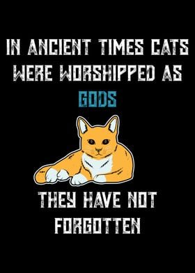 Cats Worshipped As Gods