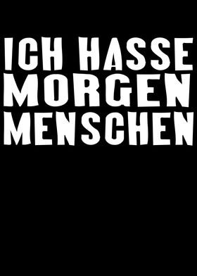 I Hate Morning People
