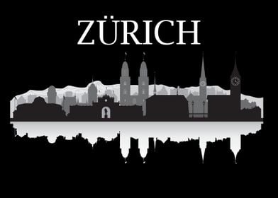 Zuerich City Skyline 