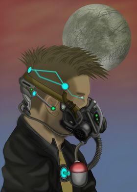 Cyberpunk Man 