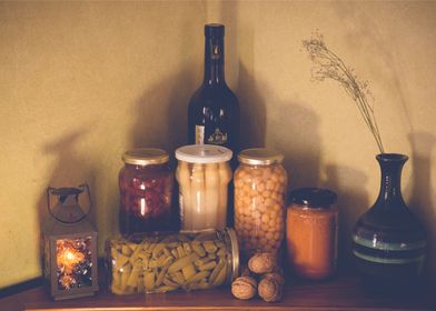 Home Food Stock Jars