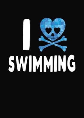 I love swimming Gift Idea