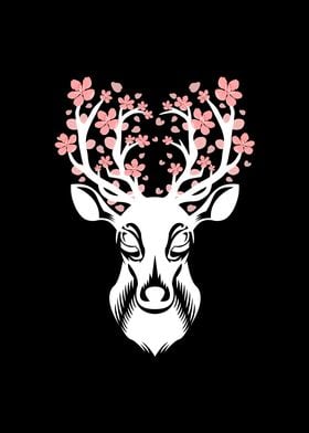 Deer Bambi Flower Animal