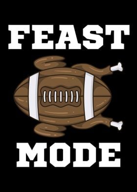 Feast Mode Turkey Football