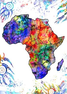 Africa map 