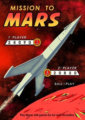 Mission To Mars Pinball