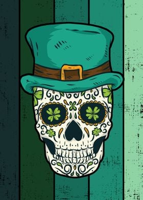 Irish Saint Patricks Skull