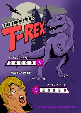 Terrifying TRex Pinball