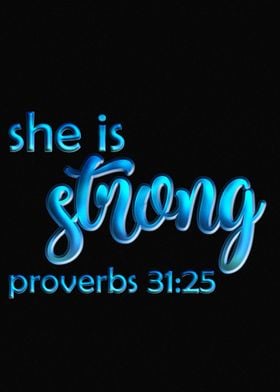 She is Strong