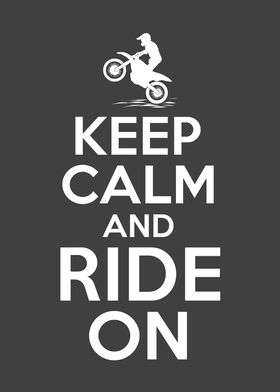 Keep Calm Motocross
