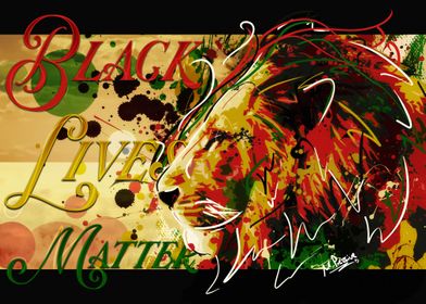 Black Lives Matter Lion