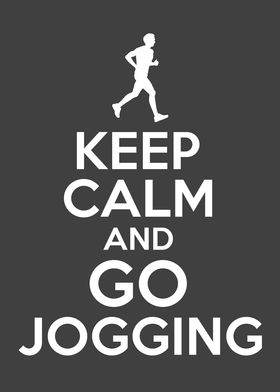 Keep Calm And Go Jogging