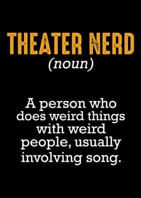 Theater Nerd Definition Ac