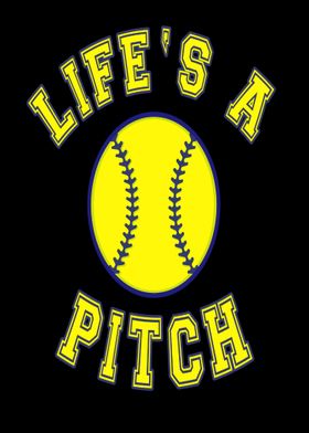 Baseball saying Lifes a