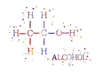 Alcohol molecule 