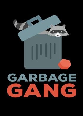 Garbage Gang Raccoon Panda