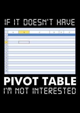 If It Doesnt Have A Pivot